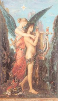 Gustave Moreau : Hesiod and the Muse II